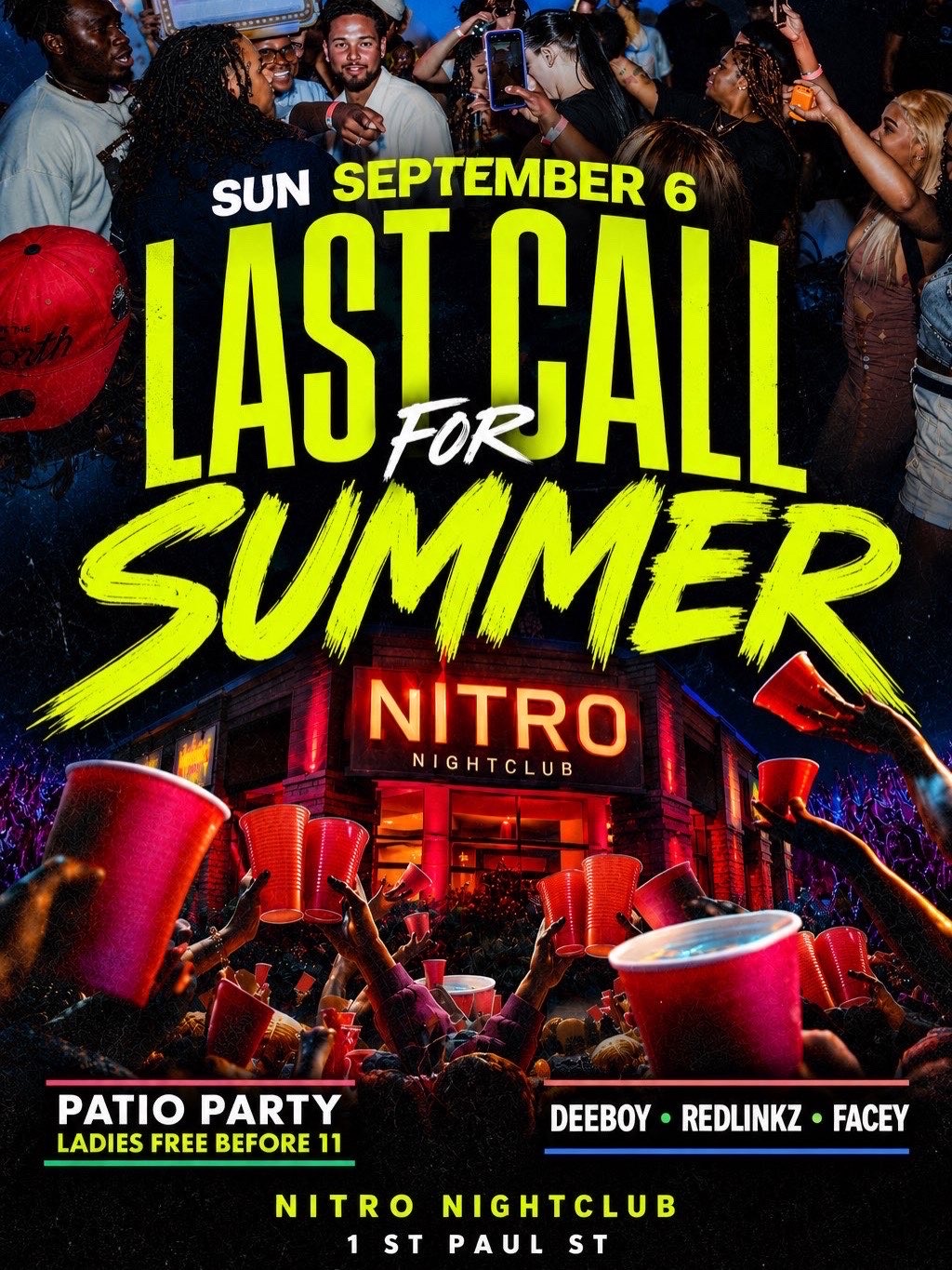 Last Call for Summer event flyer