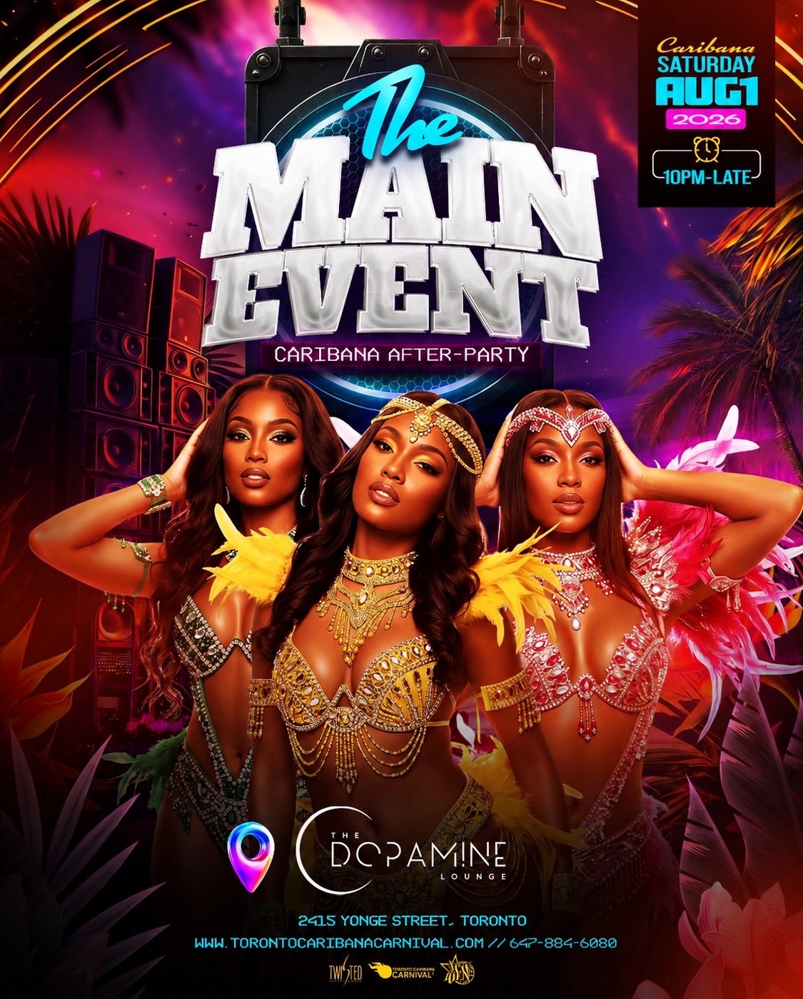 The Main Event event flyer